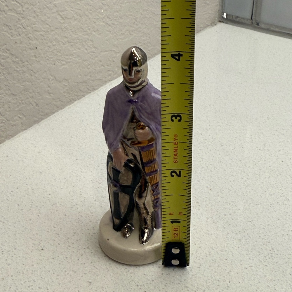 Vintage Chess Piece Alberta Molds Ceramic 1973 Hand Painted Pawn - Picture 11 of 11